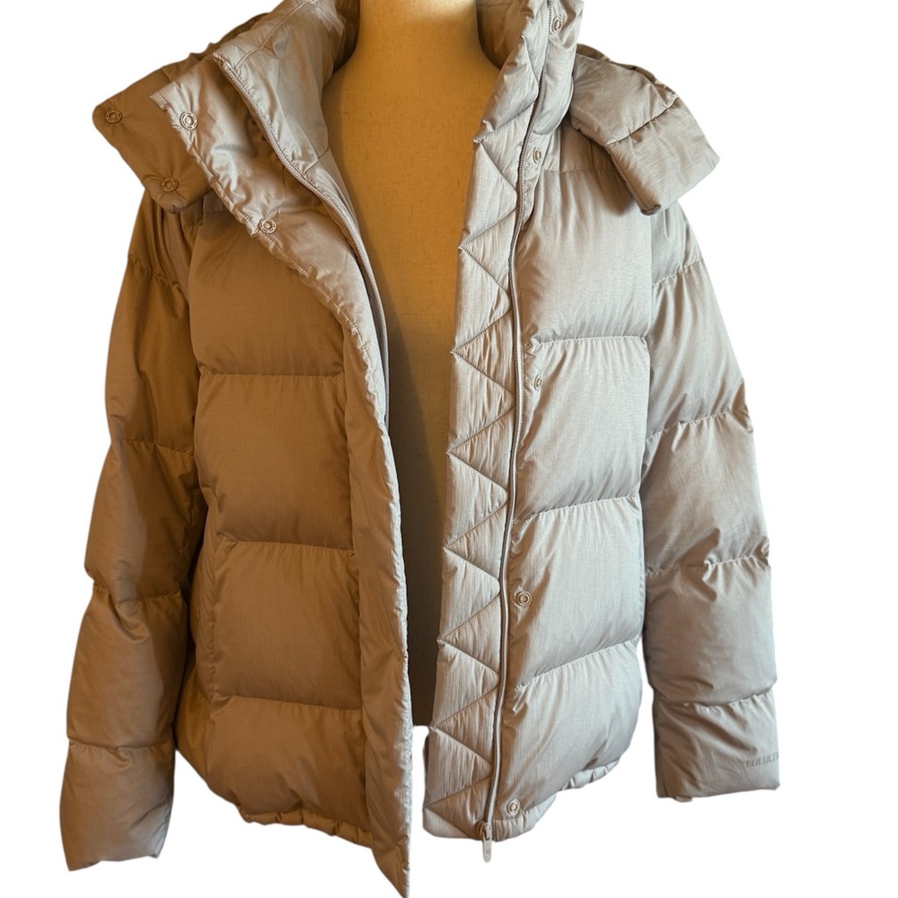 Lululemon Athletica Light Gray Puffer Jacket